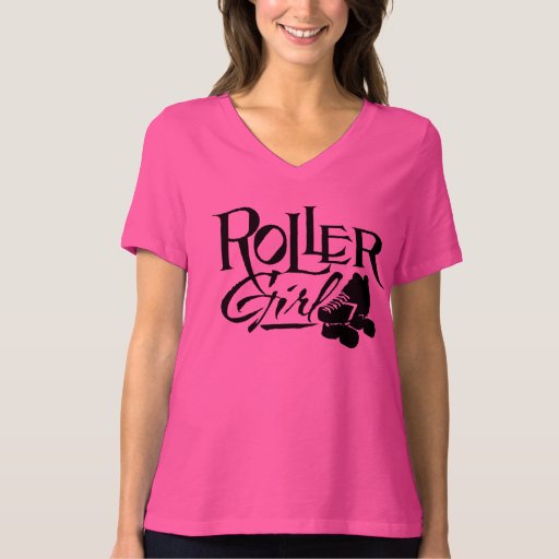 Roller Girl, Roller Derby T-Shirt | Zazzle