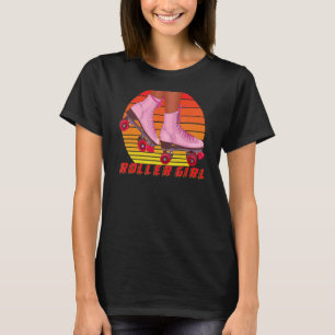 Roller Girl Summer Fun Roller Skating T-Shirt
