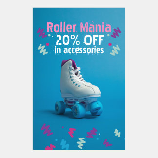 Roller Mania Flyer Template