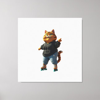 Roller Queen Canvas Print