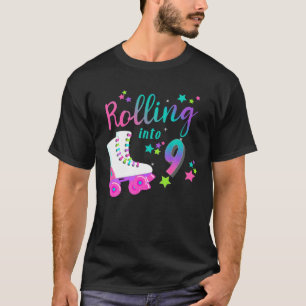 Roller Skate Birthday 5Th 80'S Outfit Decades Part T-Shirt