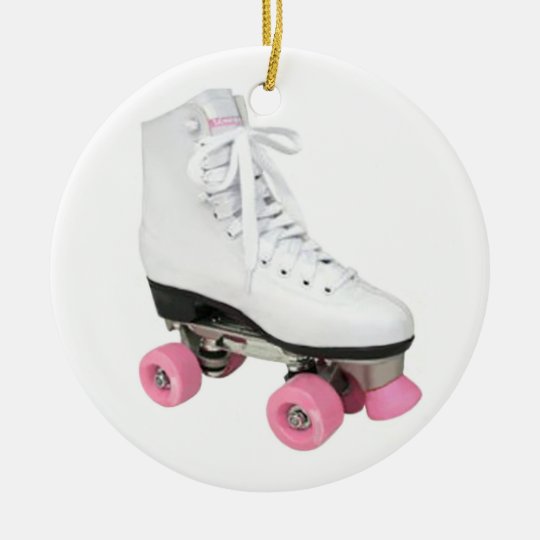 Roller Skate Ceramic Ornament