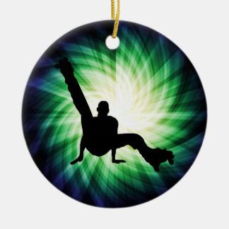 Roller Skate Dancing Ceramic Ornament