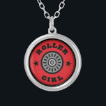 Roller Skate Girl Necklace<br><div class="desc">Roller Skate Girl Necklace</div>