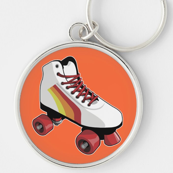 Roller skate keychain