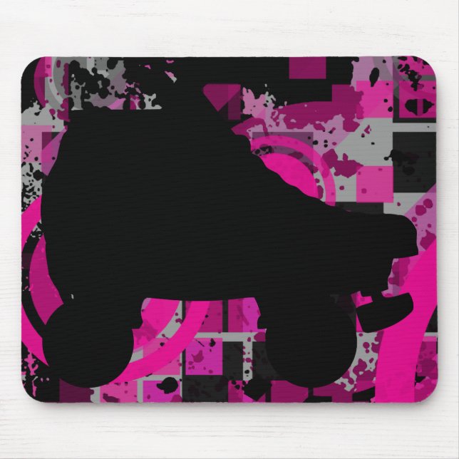 roller skate mouse pad (Front)