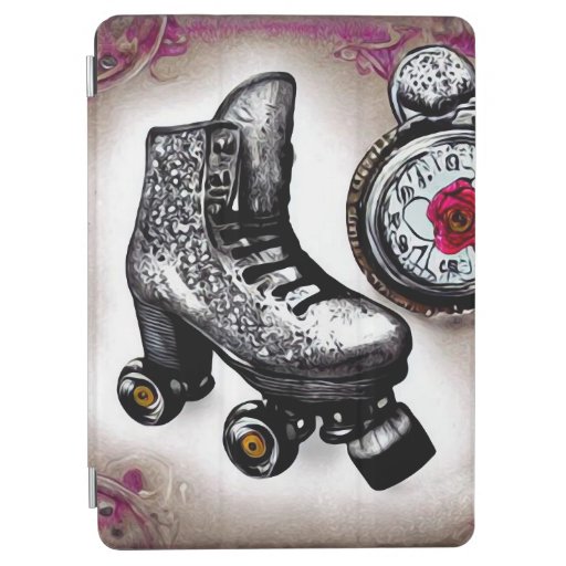 Roller Skate & Pocket Watch iPad Air Cover