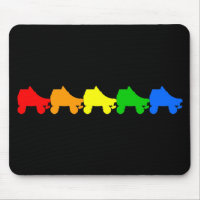 roller skate rainbow