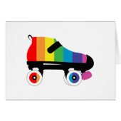 roller skate rainbow stripes (Front Horizontal)
