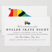 roller skate rainbow stripes (Front/Back)