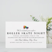 roller skate rainbow stripes (Standing Front)