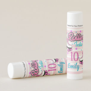 Roller Skate Skating Custom Birthday MAtching Lip Balm