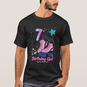 Roller Skate  Skating Party Girl Group Matching Ag T-Shirt