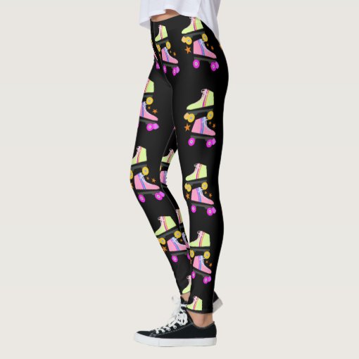 Roller Skate Style Leggings Zazzle