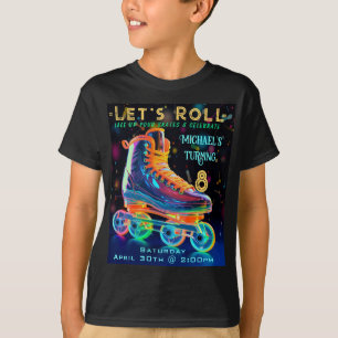 Roller Skate, Turning 8 T-Shirt