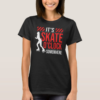 Roller Skater Outfit Roller Skates Graphic Roller T-Shirt