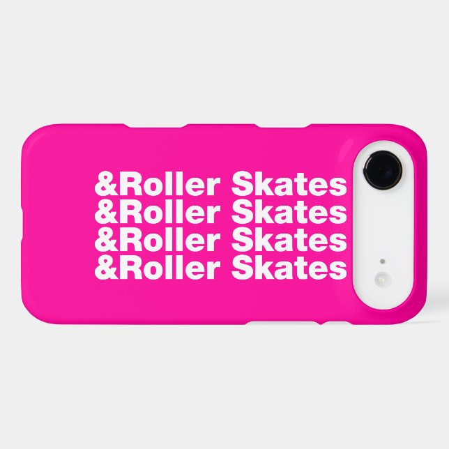 & Roller Skates Case-Mate iPhone Case (Back (Horizontal))