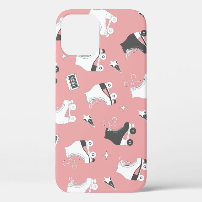 Roller skates cassette pattern. Case-Mate iPhone case (Back)