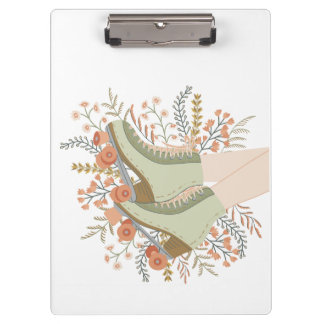 Roller skates Clipboard