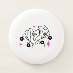 Roller Skates Derby Skating Roller Babe Wham-O Frisbee