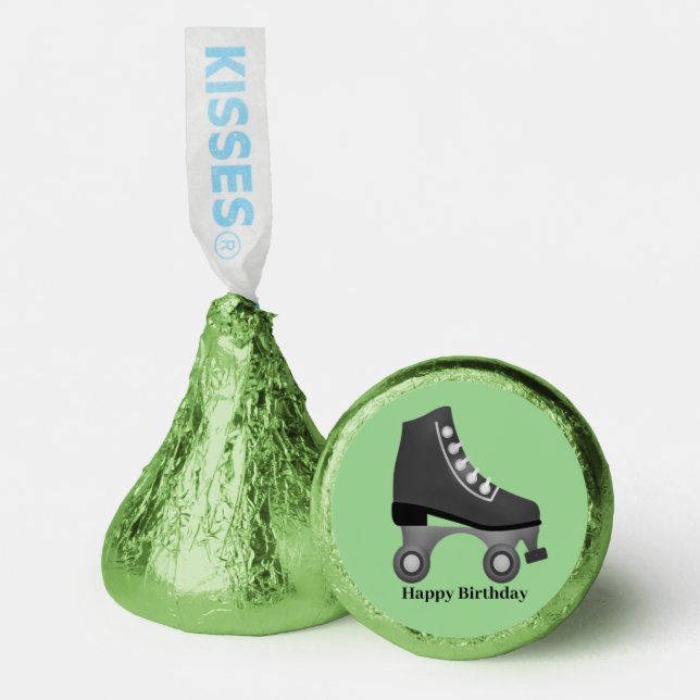 Roller Skates Design Hershey's Candy Favors (Front)