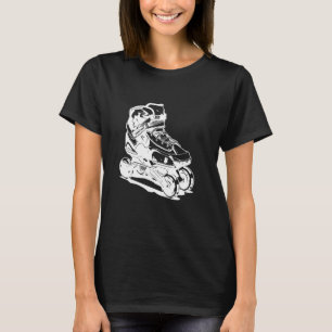 Roller Skates Drawing T-Shirt