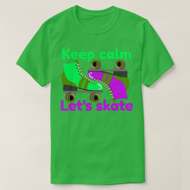 Roller skates Figure Skates 9 T-Shirt (Design Front)
