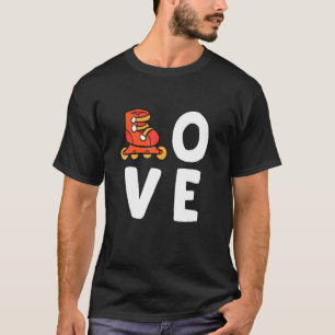 Roller Skates Love Inline Skating Roller Skating T-Shirt