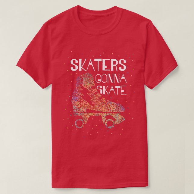 Roller Skates Roller Skating Figure Skating 1 T-Shirt (Design Front)