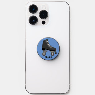 Roller Skates Skating Design Smartphone PopSocket