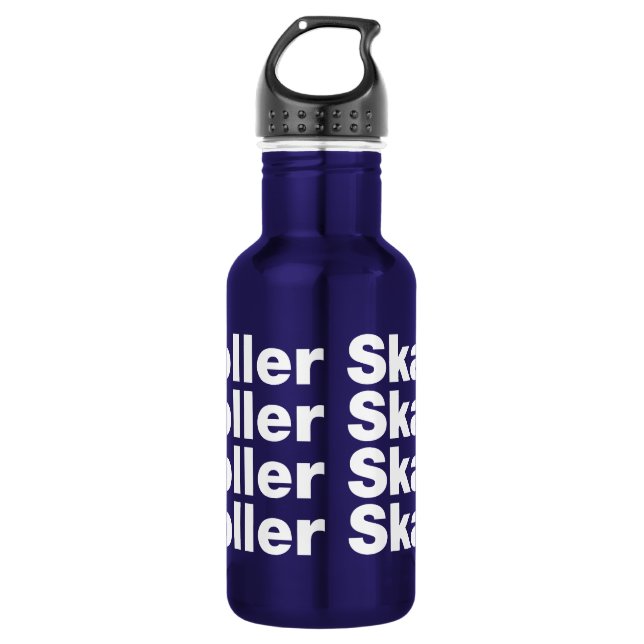 & Roller Skates Water Bottle (Front)