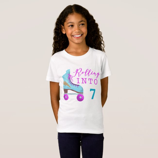 Roller Skating Birthday Party | Any Age T-Shirt