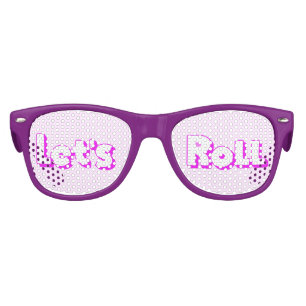 Roller Skating Birthday Party Pink Kids Sunglasses