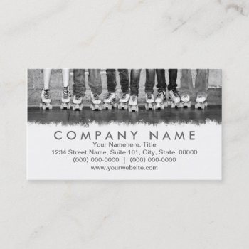 Roller Skating Business Cards by CarriesCamera at Zazzle