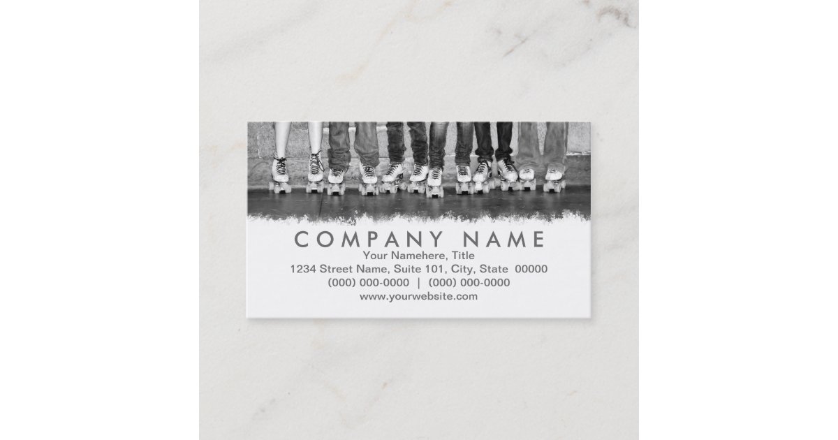 Roller Skating Business Cards Zazzle