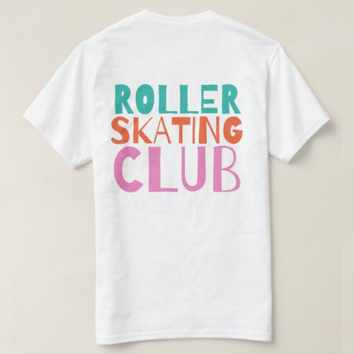 Roller Skating Club T_Shirt White Only