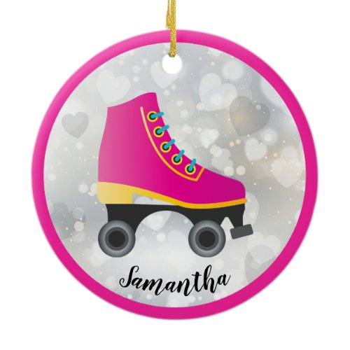 Roller Skating Design Ornament