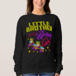 Roller Skating Little Brother Of The Birthday Girl Sweatshirt<br><div class="desc">Roller Skating Little Brother Of The Birthday Girl Bday</div>