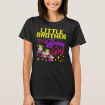 Roller Skating Little Brother Of The Birthday Girl T-Shirt<br><div class="desc">Roller Skating Little Brother Of The Birthday Girl Bday</div>
