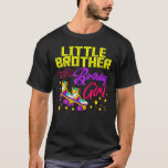 Roller Skating Little Brother Of The Birthday Girl T-Shirt<br><div class="desc">Roller Skating Little Brother Of The Birthday Girl Bday</div>