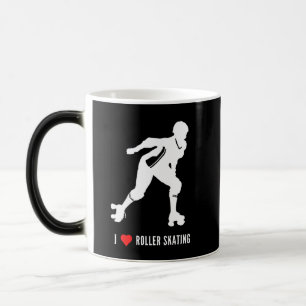 Roller Skating Mama Funny Hobby Lover Color Morph Mug