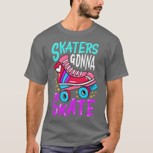 Roller skating roller skates 1 T-Shirt