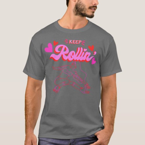 roller skating T_Shirt