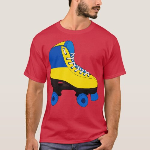 Roller Skating Ukraine T_Shirt