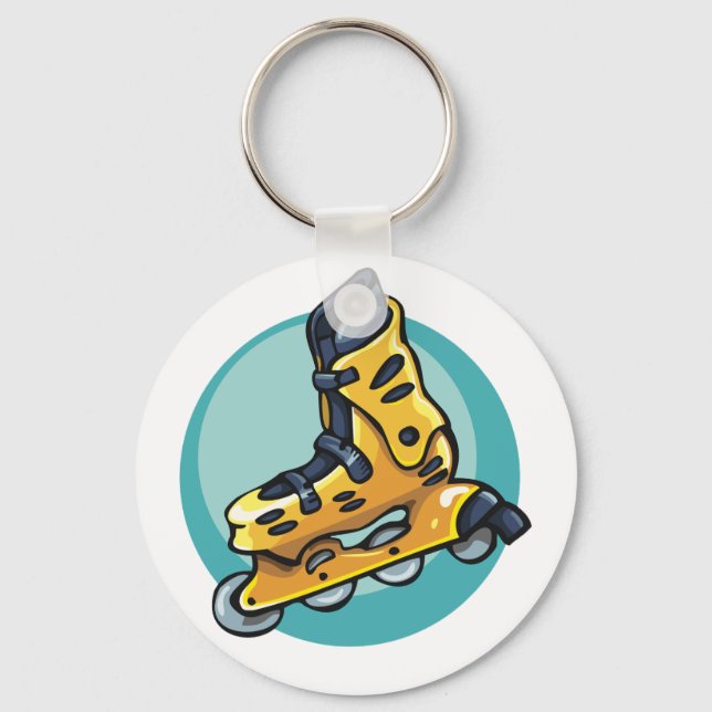 Rollerblade Keychain (Front)