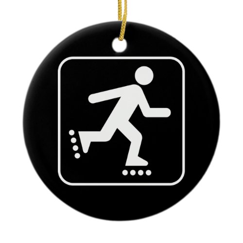 Rollerblade Symbol Ornament