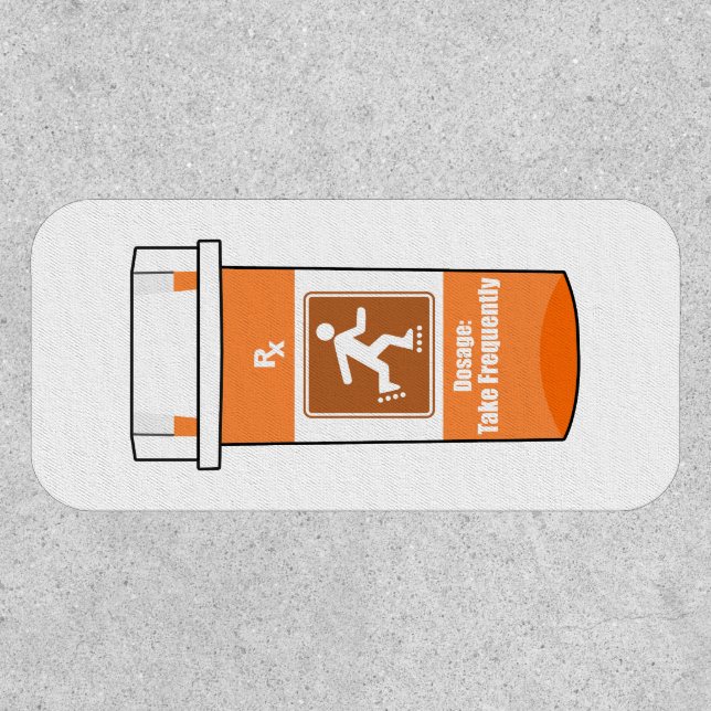 Rollerblading Is My Drug Patch (Front)