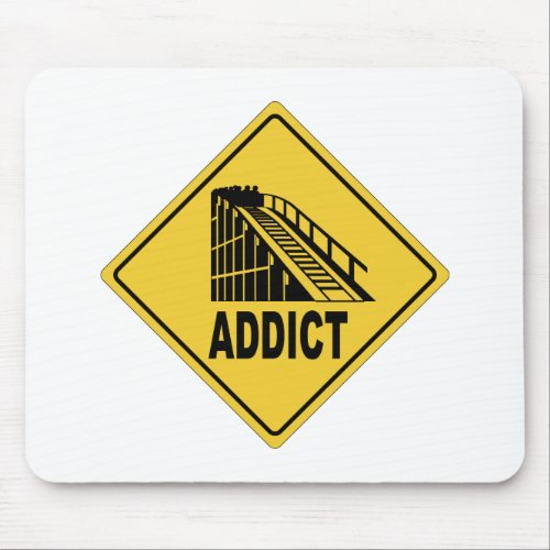 Rollercoaster 1 mouse pad