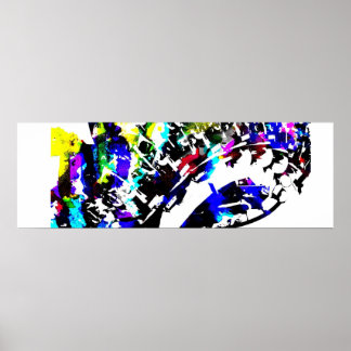 ROLLERCOASTER MULTICOLOUR POSTER