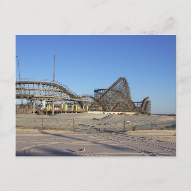 Rollercoaster Photo Postcard (Front)